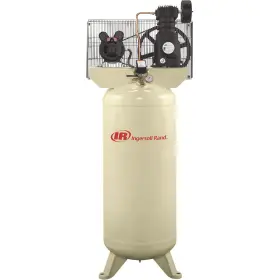 846487 Ingersoll Rand Electric Stationary Air Compressor 5 Hp 230 Volt 1 Phase