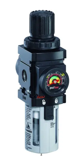 P39124-600-vs Ingersoll Rand Aro 663023080093 Air Filter-regulator Piggyback 1/4 Inch Npt - 150 Psi Max Inlet