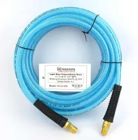 Hu14-050s Interstate Pneumatics 1/4 Inch 50 Ft Polyurethane Hose Npt Fitting