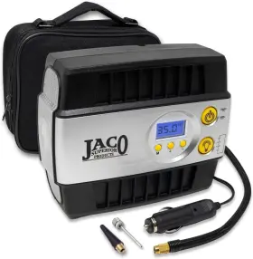 Jsp-008 Jaco Superior Products Smartpro 12v Tire Inflator Air Compressor - Portable Automatic Digital
