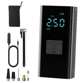 Bm-j0929 Jahyshow Portable Tire Inflator 150 Psi Cordless Air Compressor 12v For Car Bike Ball