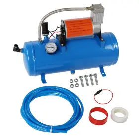 Jdmspeed 714131639441 New 150psi Dc 12v Air Compressor With 6 Liter Tank 1.6 Gallon For Tr