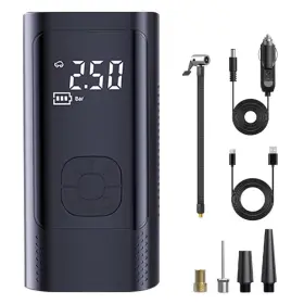 Czx11 Jkuoo Inflatable Pump Portable Handheld 2 Power Supply Modes And 4 Preset Air Pressure