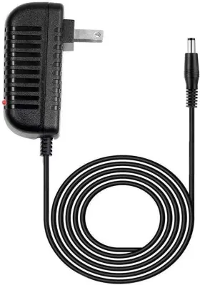 Jowxsx 792483243028 Black Ac/dc Adapter For Air Hawk Pro Portable Automatic Tire Inflator Battery