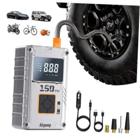 Joyhomeset 777331942575 Tire Inflator Portable Air Compressor 150 Psi Cordless Mini Pump Joyhomeset 777331942575 Tire Inflator Portable Air Compressor 150 Psi Cordless Mini Pump