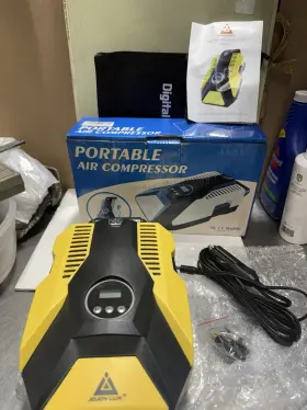 Joyjoy Lux Atj-1266 Jojoy Portable Air Compressor 12v Digital Tire Inflator Car Pump
