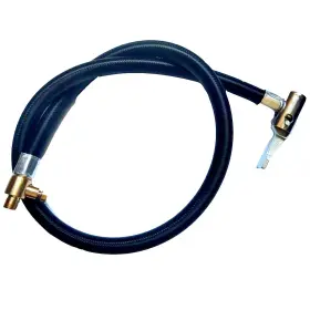 Jr-mg062 Jrangelp 23.6 Inch Tire Inflator Hose Adapter Locking Air Chuck Quick Connect Extend Moto