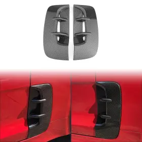 K01-14 Juiveel Side Fender Vent Cover Car Front Air Outlet Compatible