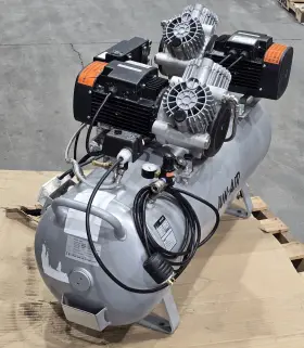 Jun-air 4000-150bd3 Jun-air Piston Compressor 1585500 Dual Model 2000 Motors No Power