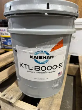 Ktl-8000-5 Kaishan Ktl-8000 Ktl-8000-5. 5 Gallon Pail Compressor Oil. Brand New Oem