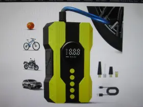 Jo01 Kalyoosen Tire Inflator Portable Air Compressor 200psi And 4x Faster Car Tires Electric Bike