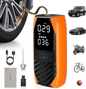 Kapopop 654538593215 K1 Tire Inflator Portable Air Compressor 150 Psi - Scratch And Dent