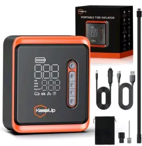 Nw05-p Keepup Tire Inflator Portable Air Compressor - 150 Psi New Sealed