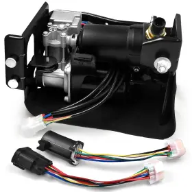 4z-1101 Keiysholck Air Ride Suspension Compressor Pump Compatible With Gmc Yukon Xl 1500 Cadill