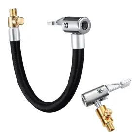 Kewayo 973988696012 24 Inch Tire Inflator Hose - Locking Air Chuck With Quick Connect/release Unive