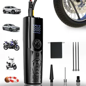 Kwg-mp-1 Kewig 100w Tire Inflator Portable Air Compressor - Faster Inflation Pump For Mo Kwg-mp-1 Kewig 100w Tire Inflator Portable Air Compressor - Faster Inflation Pump For Mo