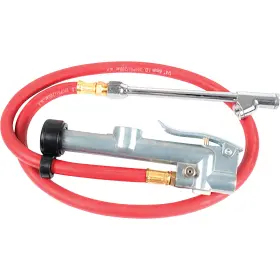 Klutch 5258060 Tire Inflator With Gauge 36 Inch Hose 10-120 Psi