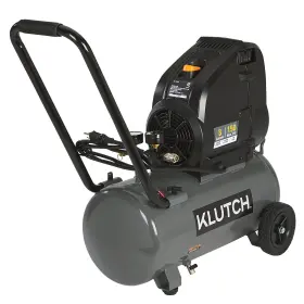 Klutch 6303897 8-gal. Hot Dog Air Compressor 2 Hp Motor 120 Volts 150 Psi