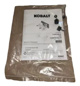 Vt638902 Kobalt 638902 Portable Air Compressor Model #vt638902 Manual With Parts