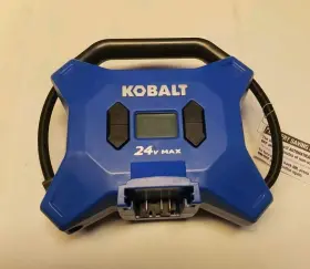 Kobalt 711181593853 Cordless High Pressure 24 Volt Max Lithium Ion Air Inflator Tool Only