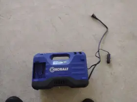 Kobalt Kl12120 Model Portable Electric Inflator 12v/120v
