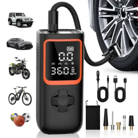 Koltgoo 673658100455 Tire Inflator Portable Air Compressor - 20000mah And 150psi Cordless Pump F