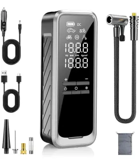 Cqbbk-a01 Kzkb Portable Tire Inflator And Air Compressor