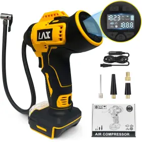 Dw-001 L1nxixi Tire Inflator Portable Air Compressor For Dewalt 20v Max Battery Power 160psi