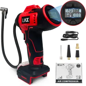 L1nxixi Mwk-001 Tire Inflator Portable Air Compressor For Milwaukee 18v Battery Power 160psi