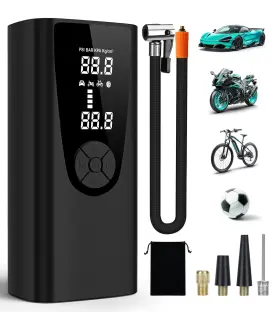 P005-pro Lamfurart Tire Inflator Portable Air Compressor-180psi Pump For Car Tires-20000mah
