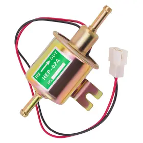 Lcgly-aab-12 Lcgly Universal 12v Electric Fuel Pump Metal Low Pressure 2.5-4 Psi Inline Pum