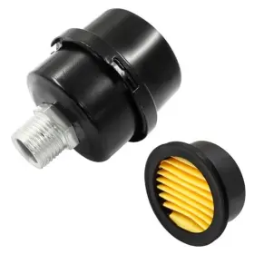Ldexin Jj230926-010 Air Compressor Silencer Filter Pt 20mm Metal Intake 1/2 Inch 1