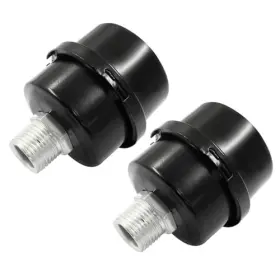 Ldexin Jj230926-011 Pcs Air Compressor Silencer Filter Pt0mm Metal Intake 1/2 Inch 2