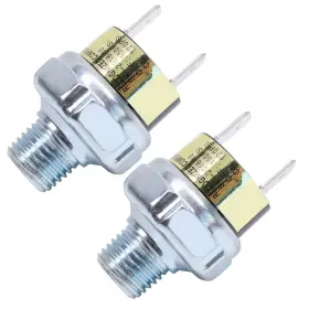 2pcs-z038-fba Ldminda 2 Piece Air Pressure Switch 120-150 Psi Tank Mount Thread 1/4 Inch Npt 12v/24v Dc