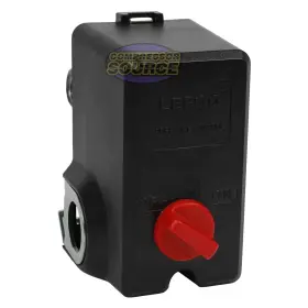 Lf19a-l4 Lefoo 4 Port Air Compressor Pressure Switch Control Valve 95-125 Psi