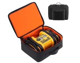 1k-qfpy-gvis  Lefor Z Dewalt 20v Tire Inflator Carrying Bag And Protective Case - With Battery Charg