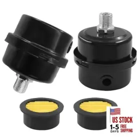 Lif20250609-1319 Lifcratms Pcs Air Compressor Silencer Thread Intake Filter 1/4 Inch 2