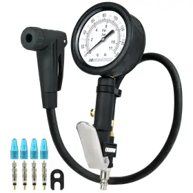 Tig12 Lifeshift Universal 3 Inch Dial Inflator For Bicycles And Cars Air Compressor Attachment