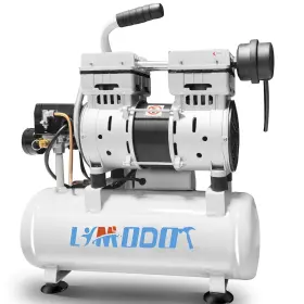 Limodot 630128186098 Air Compressor Ultra Quiet Only 60db 2 Gallon Steel Tank Oil Free