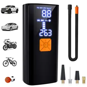 Litmustes 723269890556 Tire Inflator Portable Air Compressor Inflators Cordless Pu