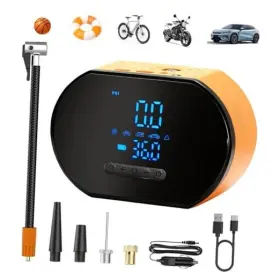 Lx0309 Liuhao Ningbo Technology Co. Ltd. Portable Air Compressor - Car Tire Inflator With Digital Pressure Gauge Led
