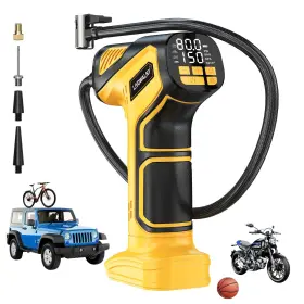 Livowalny Sku121180001 Tire Inflator Portable Air Compressor For Dewalt 20v Battery 150psi Pump