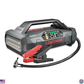 B09b73sx6s Lokithor 1500a Jump Starter And Air Compressor 12v Battery Booster For Gas/diesel Vehicles