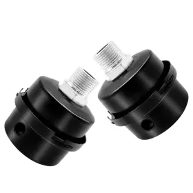 Lujchicy 717639640087 2 Pack 1/2 Inch Thread Air Compressor Silencer 20mm Filter