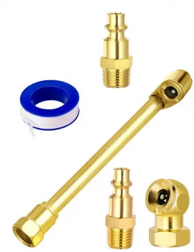 Luvilly Yq05dqz Luvilly5pcs Bidirectional Connection Pneumatic Chuck Heavy-duty Dual Head Pn
