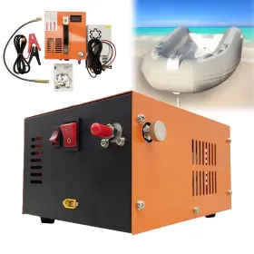 M053066 Maisutseb 12v/110v High Pressure Vehicle Mounted Air Pump Motor Boat 30mpa