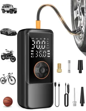 Cqb-dc20 Makelift Tire Inflator Portable Air Compressor 150psi For Car