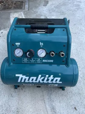 Mac320q Makita Quiet Series 1 1/2 Hp 3 Gallon Oil Free Electric Air Compressor