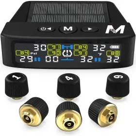 Marcala 6-sensor 2026 V2.0 Trailer Tire Pressure Monitoring System Set Of 6