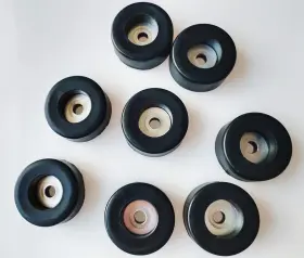 Masmoc 755642949605 Air Compressor Soft Rubber Feet Foot Mount Anti Vibration Isolator Pads F